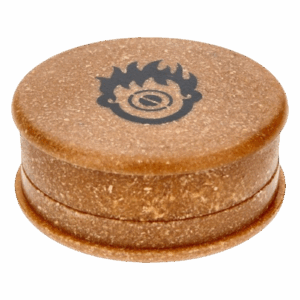 Grinder Chanvre Biodégradable ZigZag Brun 3 Parties – 60mm