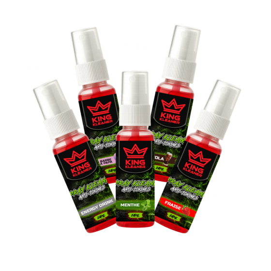Pack 5 Sprays Kleaner – 5 Saveurs