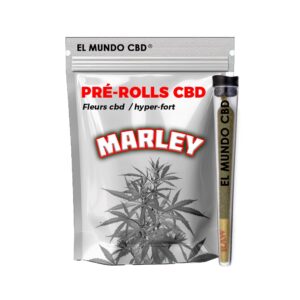 3 Pré-rolls CBD Marley Hyper-Fort