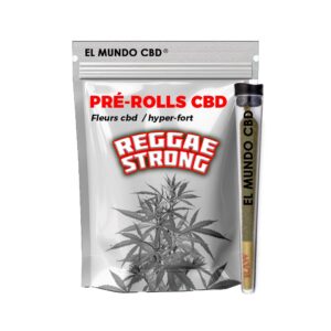 3 Pré-rolls CBD Reggae Strong Hyper-Fort